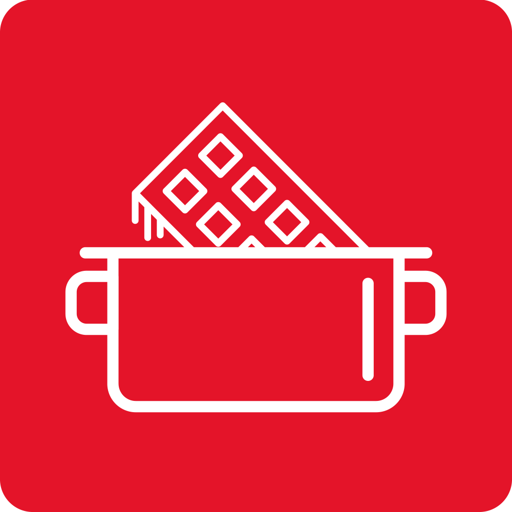 Program preciznega taljenja (40 °C)